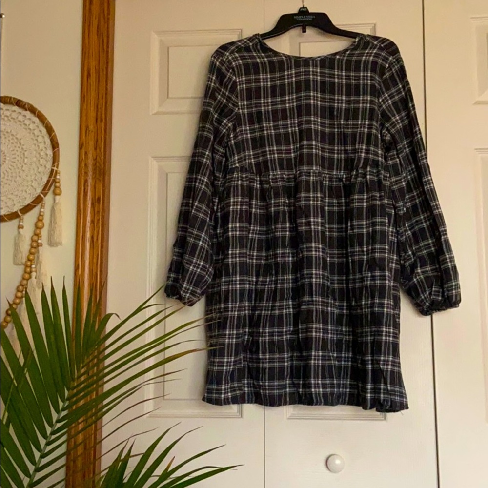Women’s flannel dress